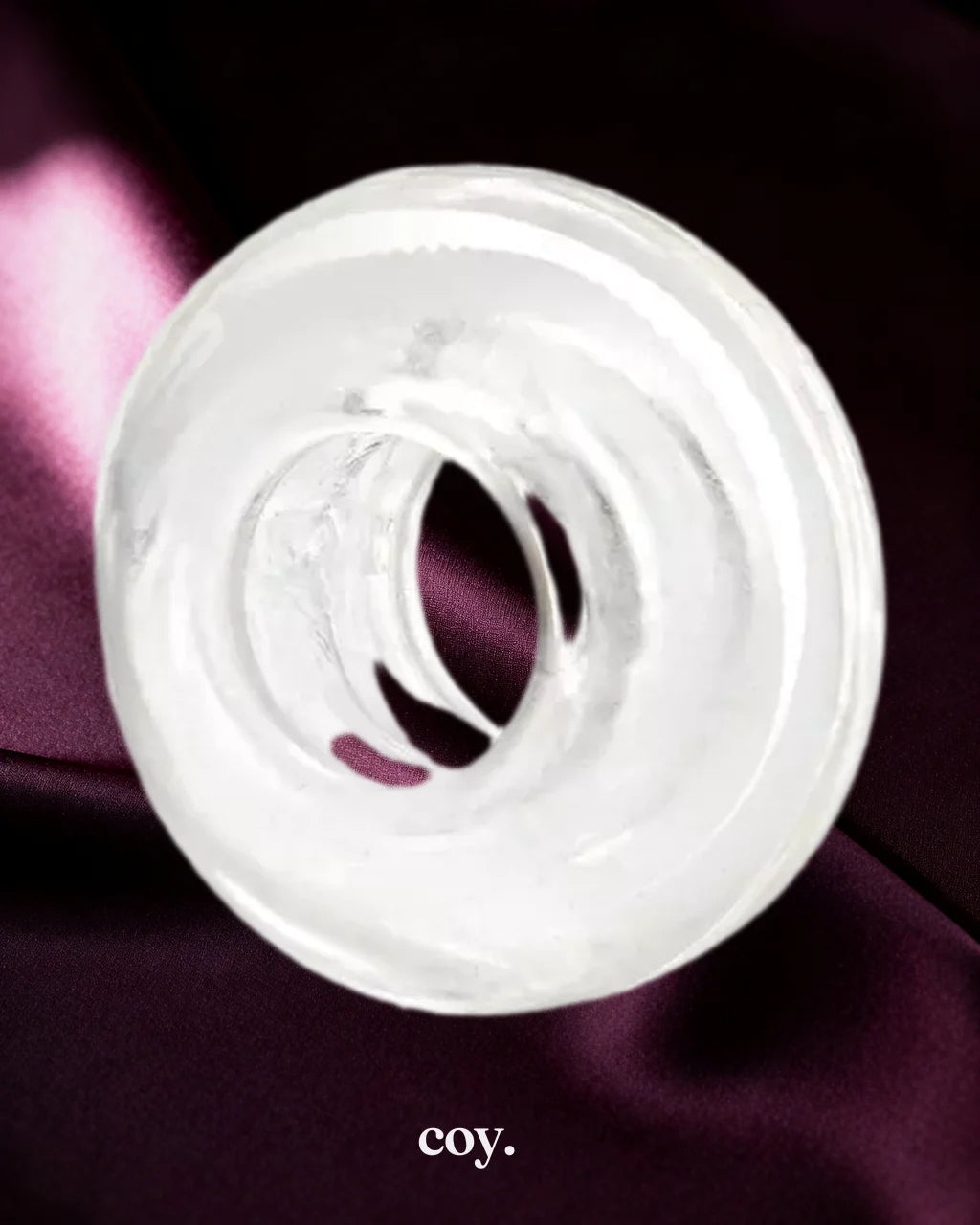 Reversible Ring Set Clear — Coy
