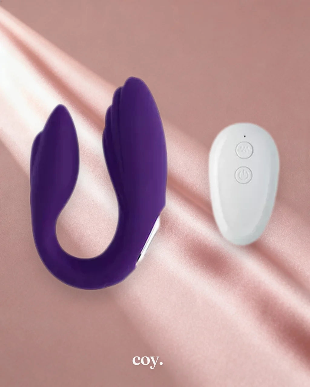 Share Satisfaction Gaia Remote-Controlled Couples Vibrator — Coy