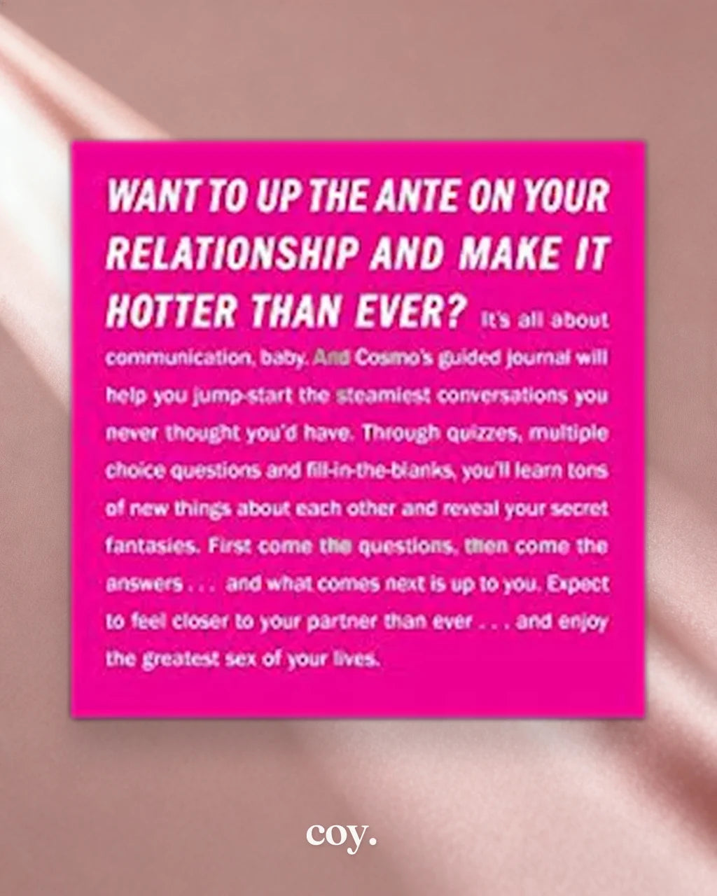 The Sexy Couples Book Of Questions — Coy