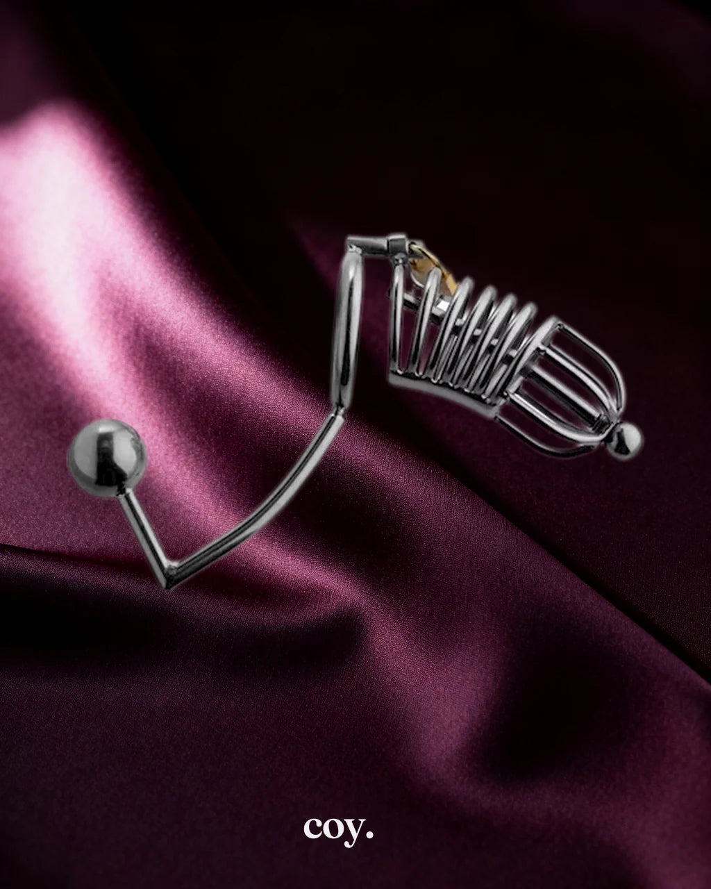 Condemned Cage with Anal Insertion — Coy