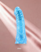 Cal Exotics Sparkle Glitter Jack 6 Inch Classic Vibrator — Blue — Coy