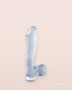 Basix 10 Inch Suction Cup Dildo — Coy