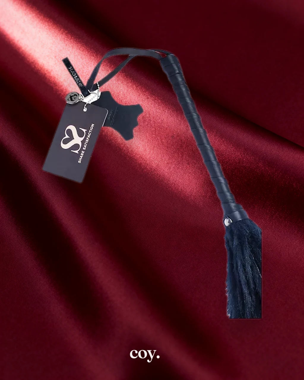 Bound X Faux Fur Flogger With Lambskin Handle — Coy