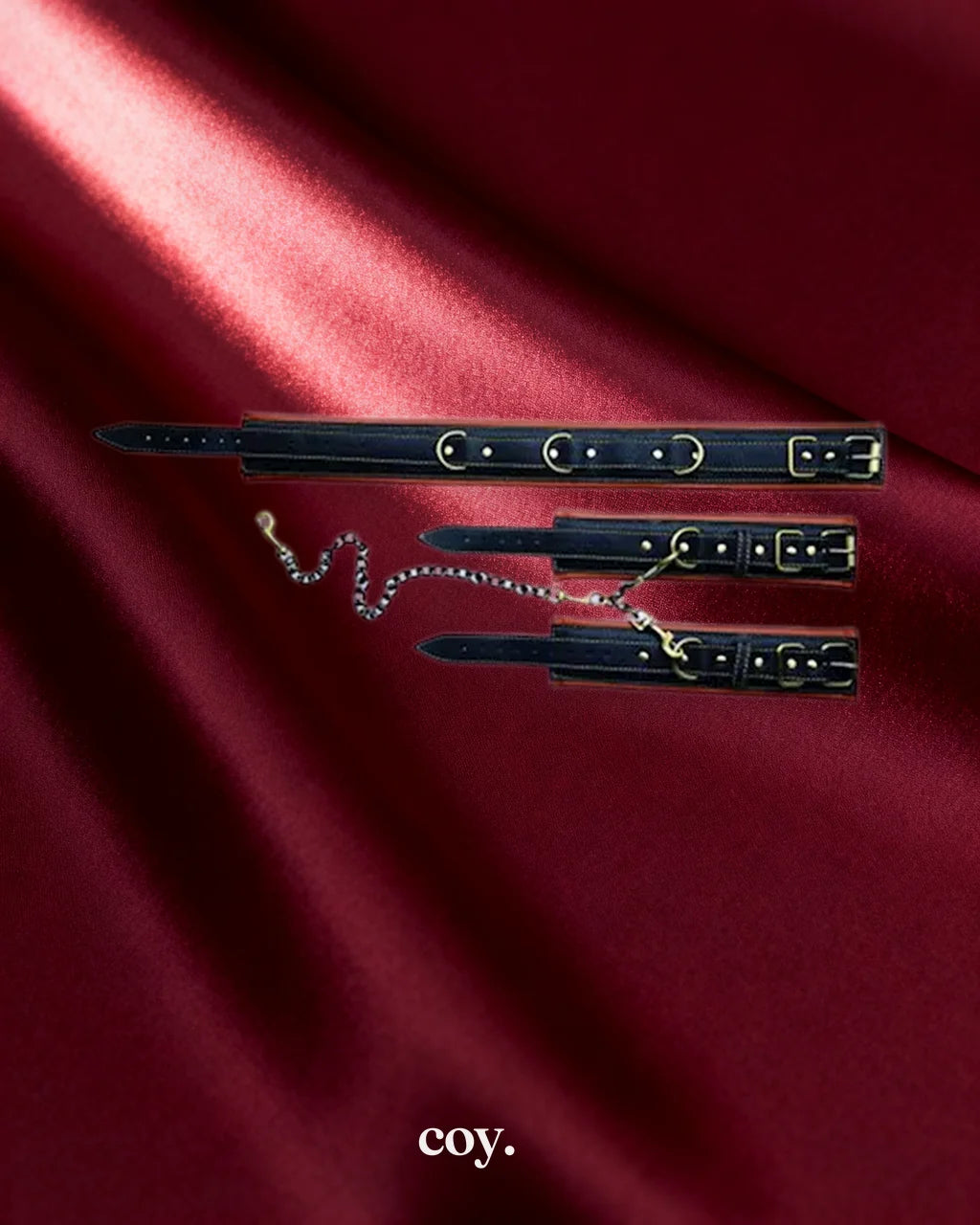 Coax Collar To Wrist Restraints — Coy