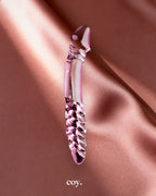 Icicles Glass Wand No 57 9 Inch Anal Toy — Pink — Coy