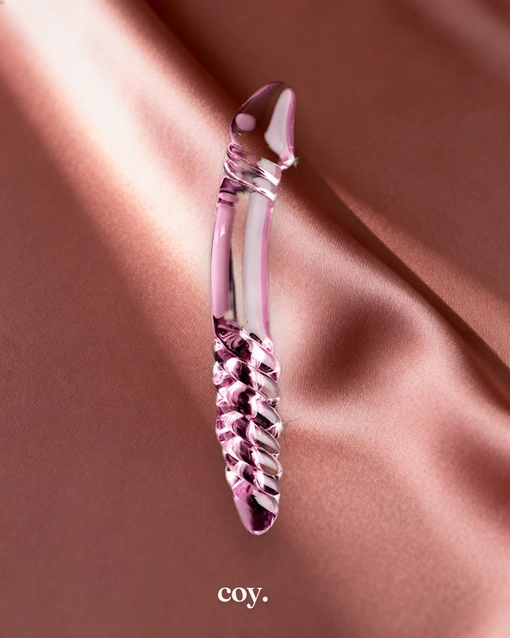 Icicles Glass Wand No 57 9 Inch Anal Toy — Pink — Coy