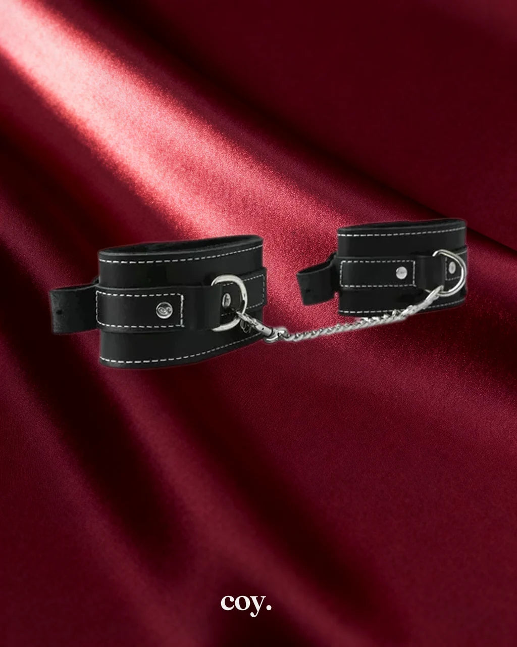 Edge Leather Ankle Restraints — Coy