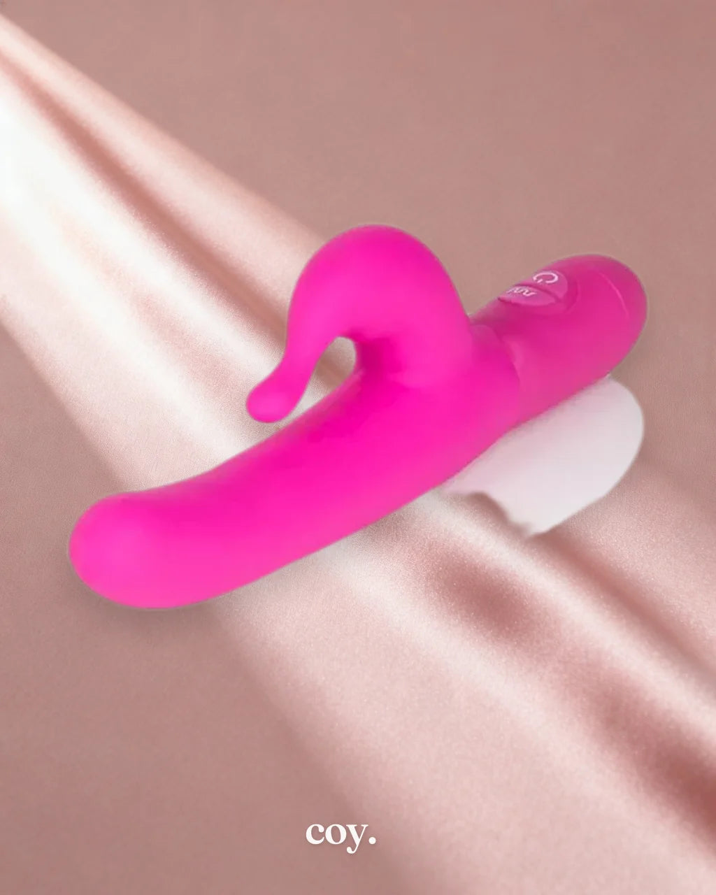 Cal Exotics Posh 10-Function Silicone Teasing Tickler — Pink — Coy