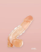 Clear Sensations Enhancer Sex Sleeve — Coy