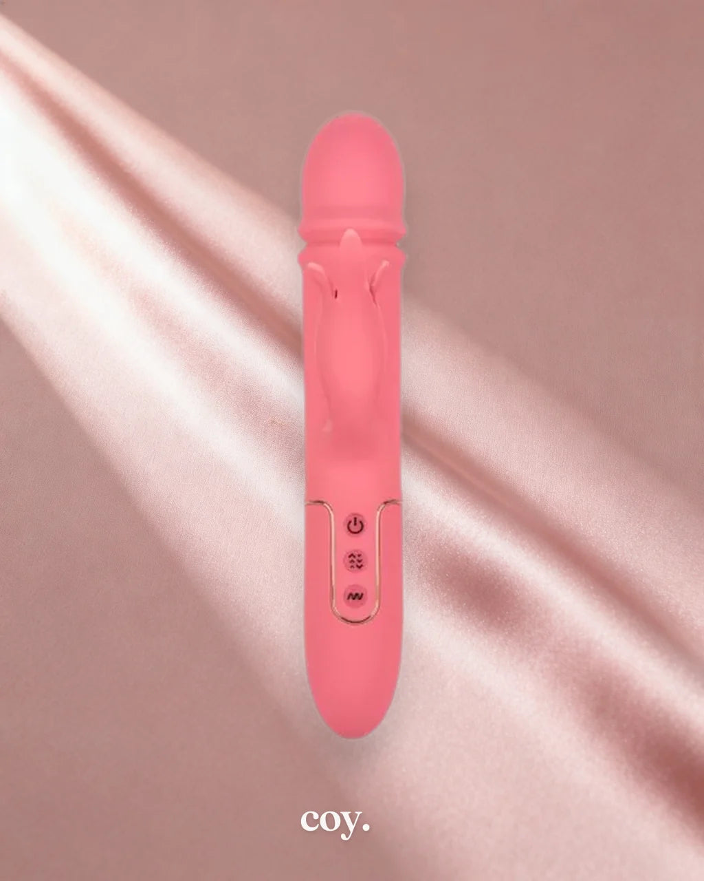 Shameless Tease Rabbit Vibrator — Coy