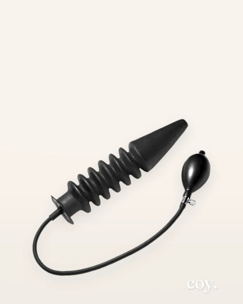Accordion Inflatable Xl Anal Plug — Coy