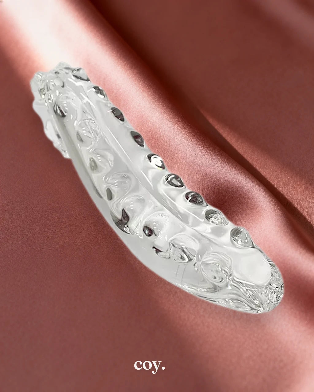 Lucent Saphira Glass Massager — Coy