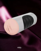 Pipedream Extreme Toyz Mega Grip Vibrating Stroker Pussy — Coy