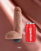 King Cock  8 Inch Squirting Dildo With Balls — Coy