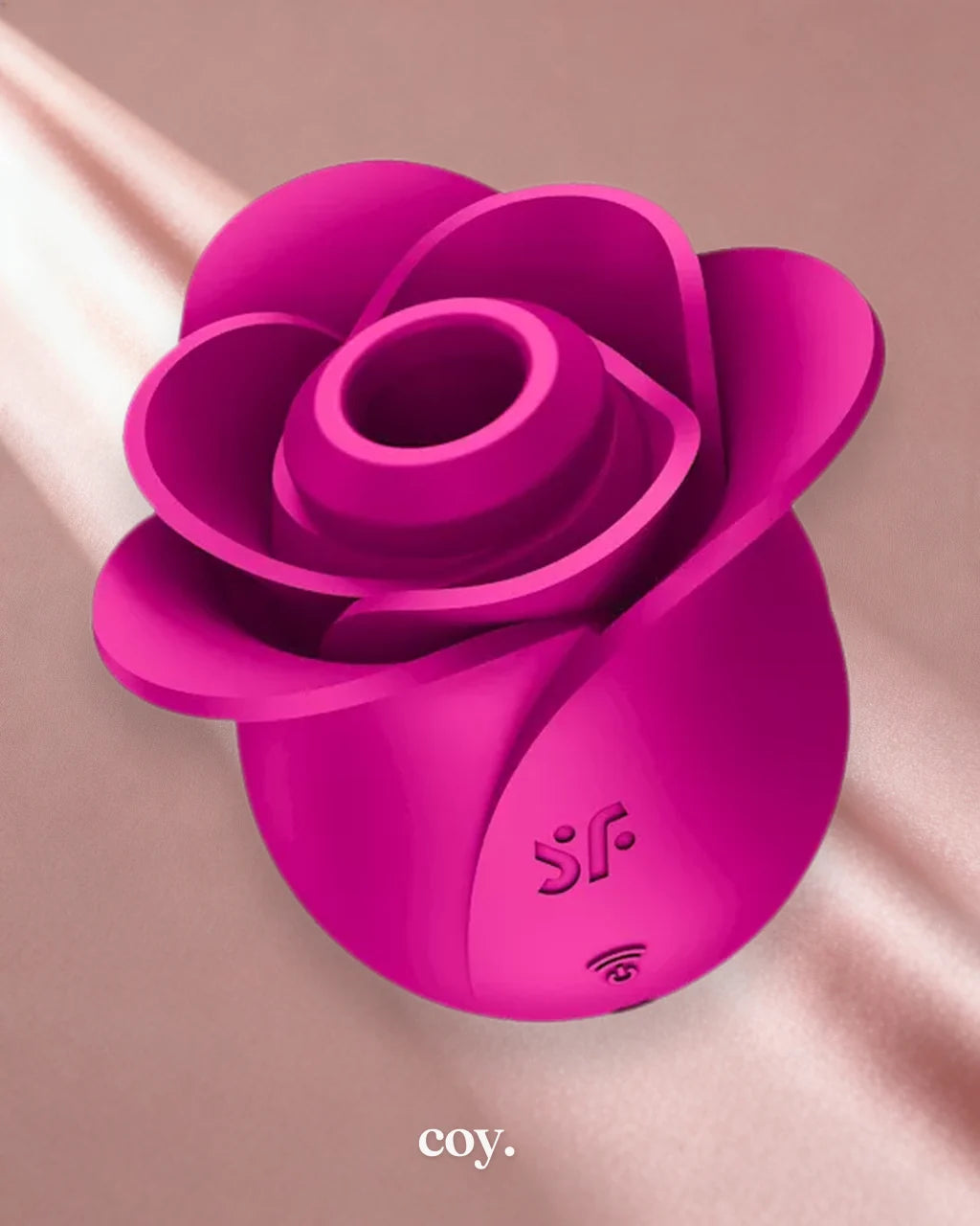 Satisfyer Pro 2 Modern Blossom 2.6 Inch Air-Pulse Vibrator — Red — Coy