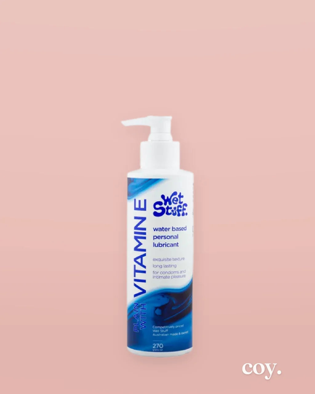 Wet Stuff W Vitamin E 270G Pump — Coy