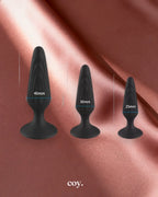 Aeystheter Collection Betty Anal Trainer Set 6.1 Inch — Black — Coy