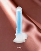 Share Satisfaction Nood Colours Glow in the Dark Dildo 5.5 Inch — Coy