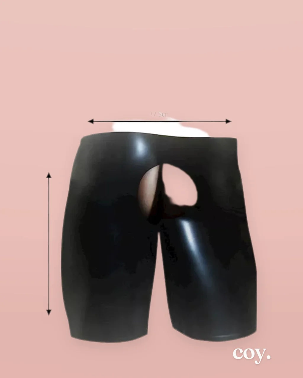 Latex Unisex Fisting Short — Coy