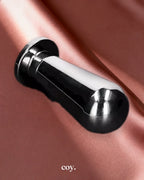 Shots Toys Steel Truncheon Butt Plug 3.2 Inch — Silver — Coy