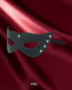 Leather Play Catwoman Mask — Black — Coy