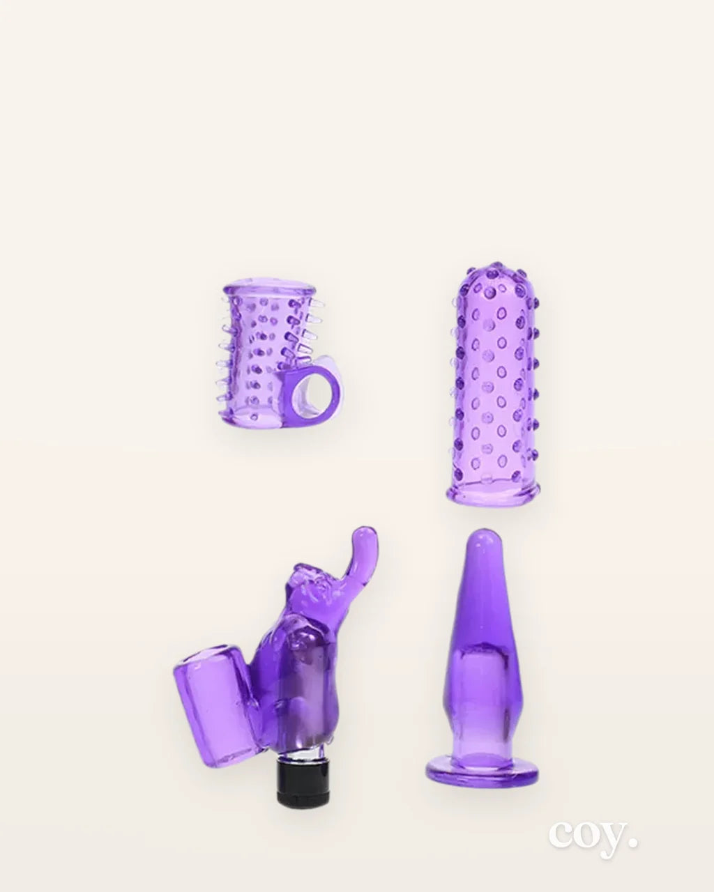 4Play Couples Mini Vibe Kit — Coy