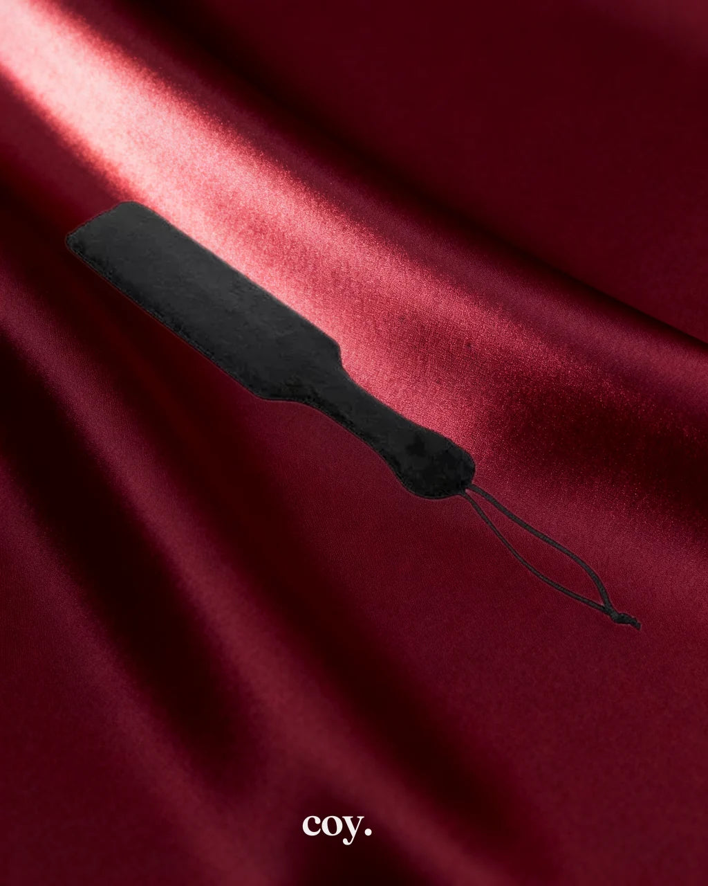 Dual Texture Leather Paddle — Coy