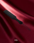 Dual Texture Leather Paddle — Coy