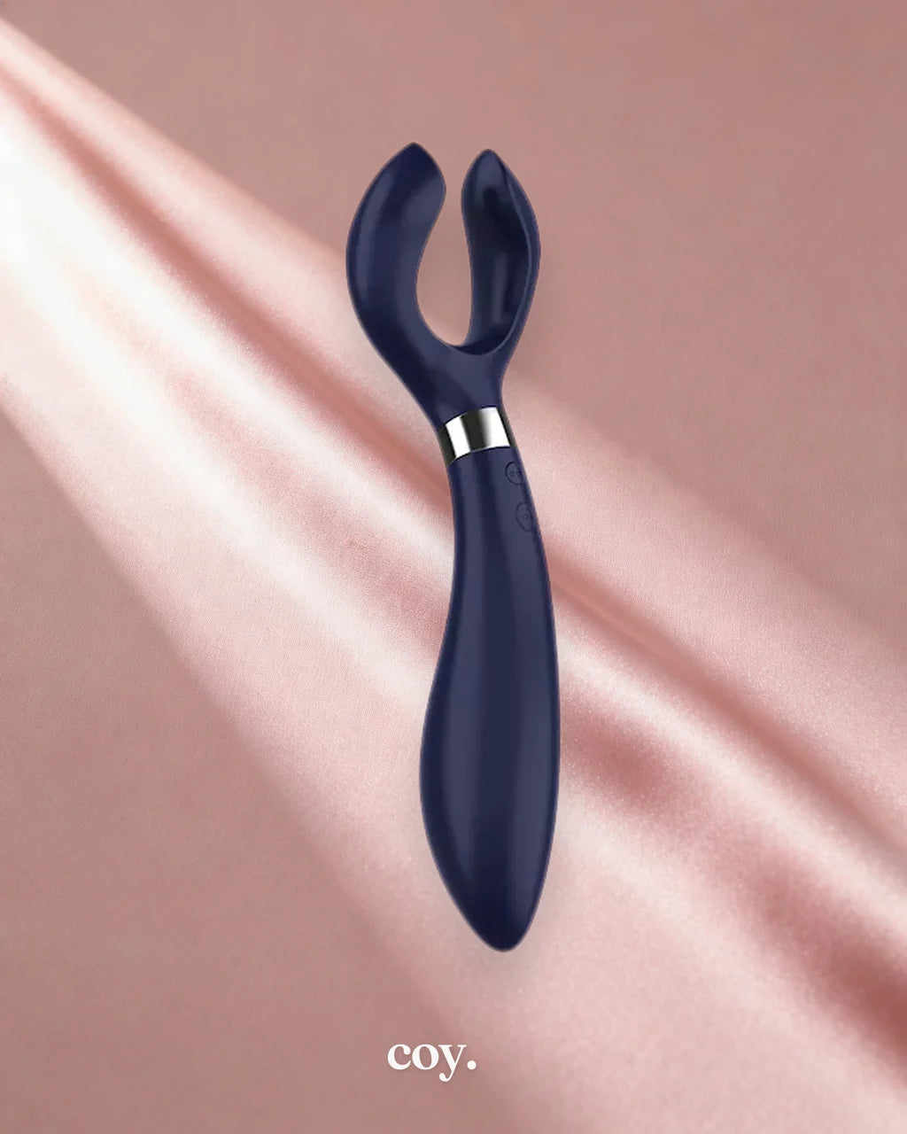 Satisfyer Endless Fun 9.3 Inch Clitoral Vibrator — Blue — Coy