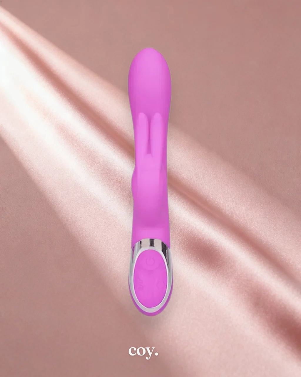 Enchanted Bunny Rabbit Vibrator 9.1 Inch — Purple — Coy