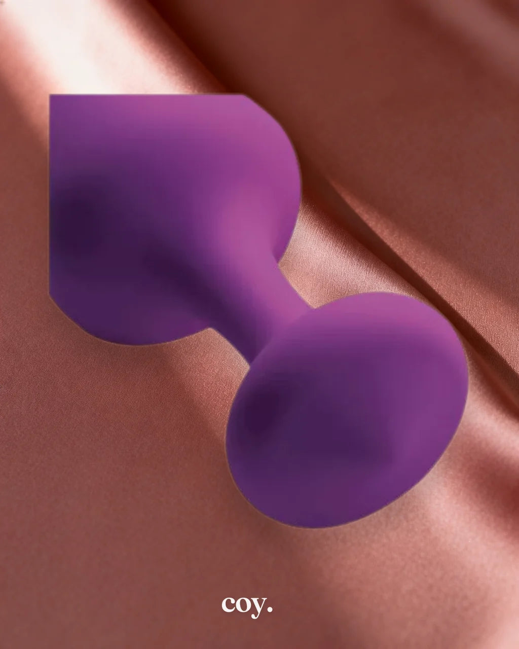 Purple Pleasures 3 Piece Silicone Anal Plugs — Coy