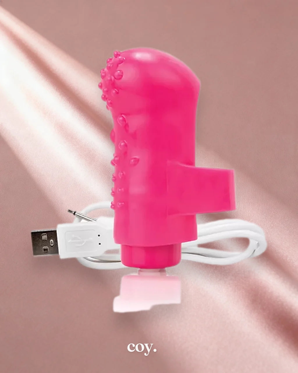 The Screaming O Charged Fingo Finger Vibe — Pink — Coy