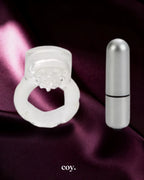 CalExotics Lovers Delight Nubby Cock Ring — Coy