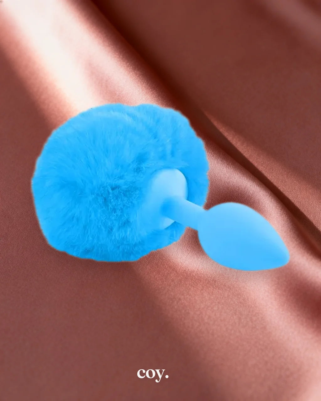 Neon Bunny Tail — Coy