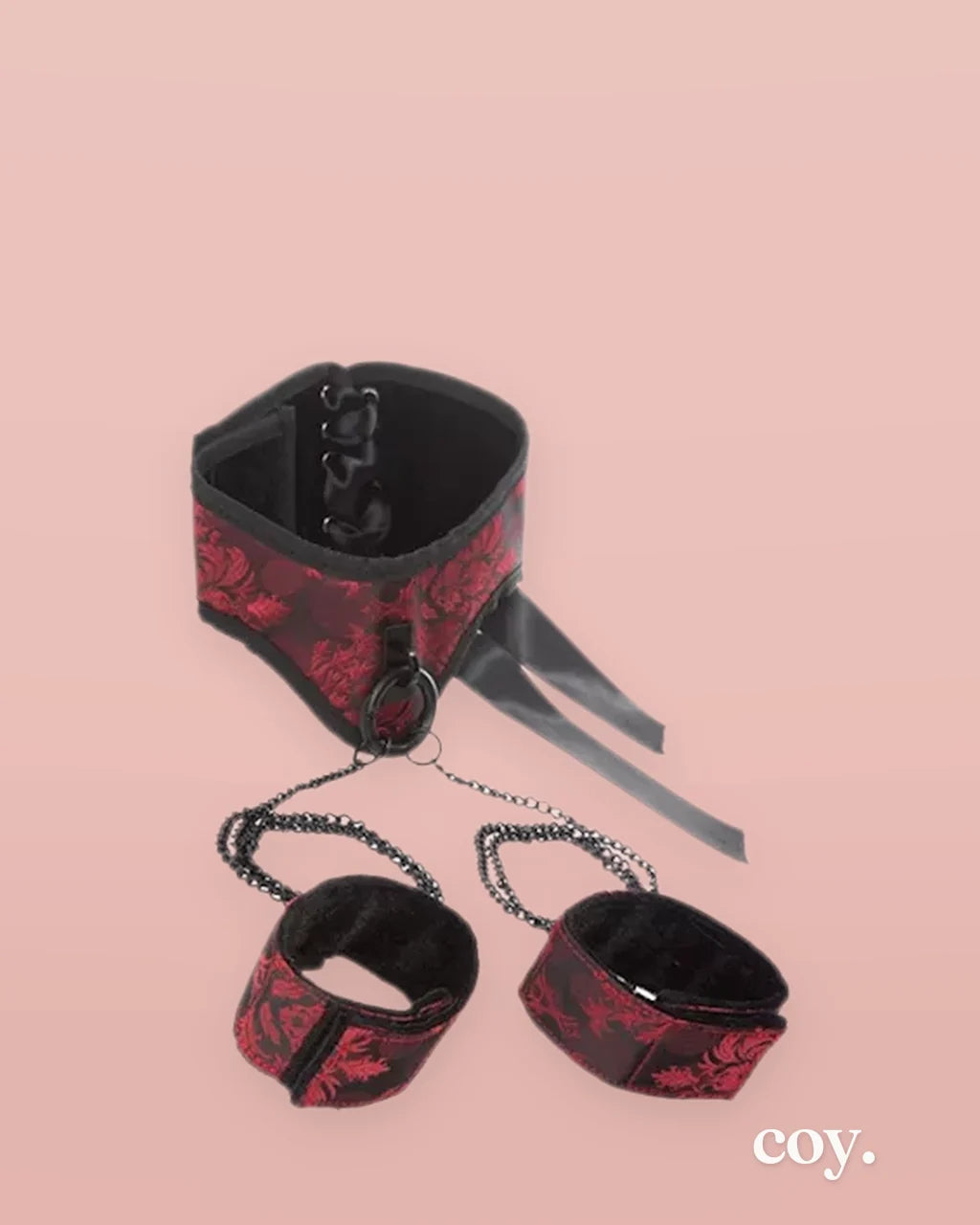 Scandal Posture Collar With Cuffs — Coy