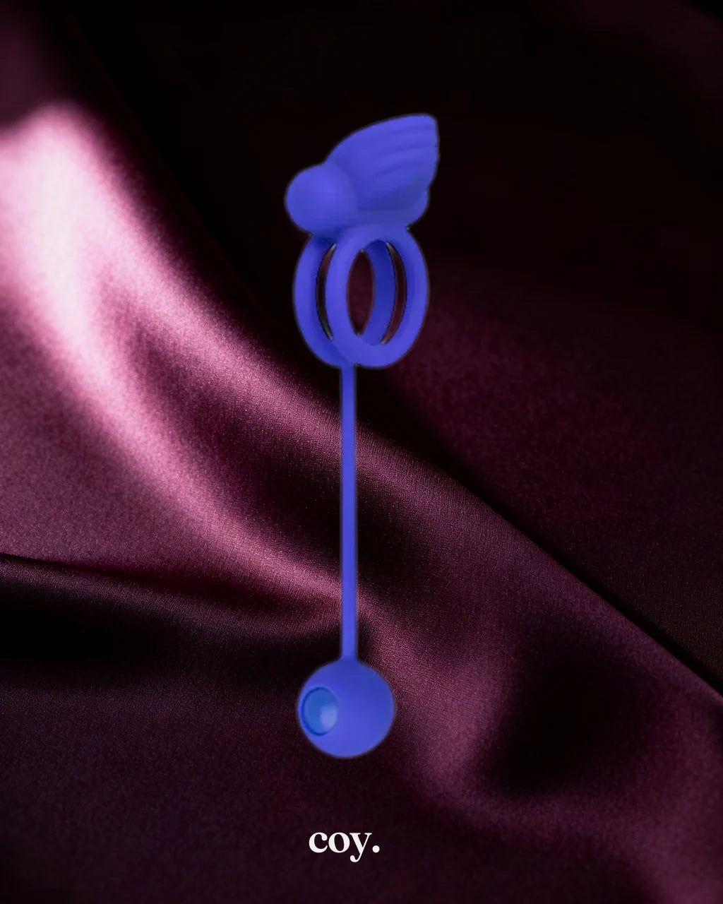 Cal Exotics Silicone Rechargeable Dual Rockin' Rim Enhancer Cock Ring — Coy