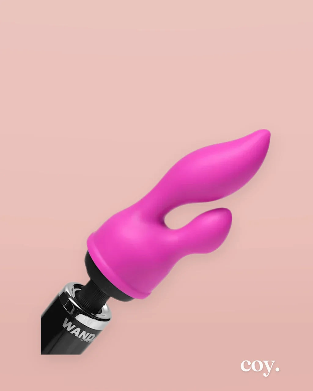 Euphoria G-Spot And Clit Stimulating Silicone Wand Massager Attachment — Coy