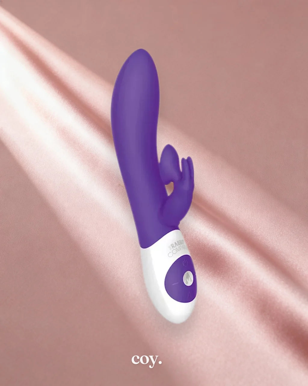 The Rabbit Company Kissing Rabbit Vibrator — Purple — Coy