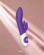 The Rabbit Company Kissing Rabbit Vibrator — Purple — Coy