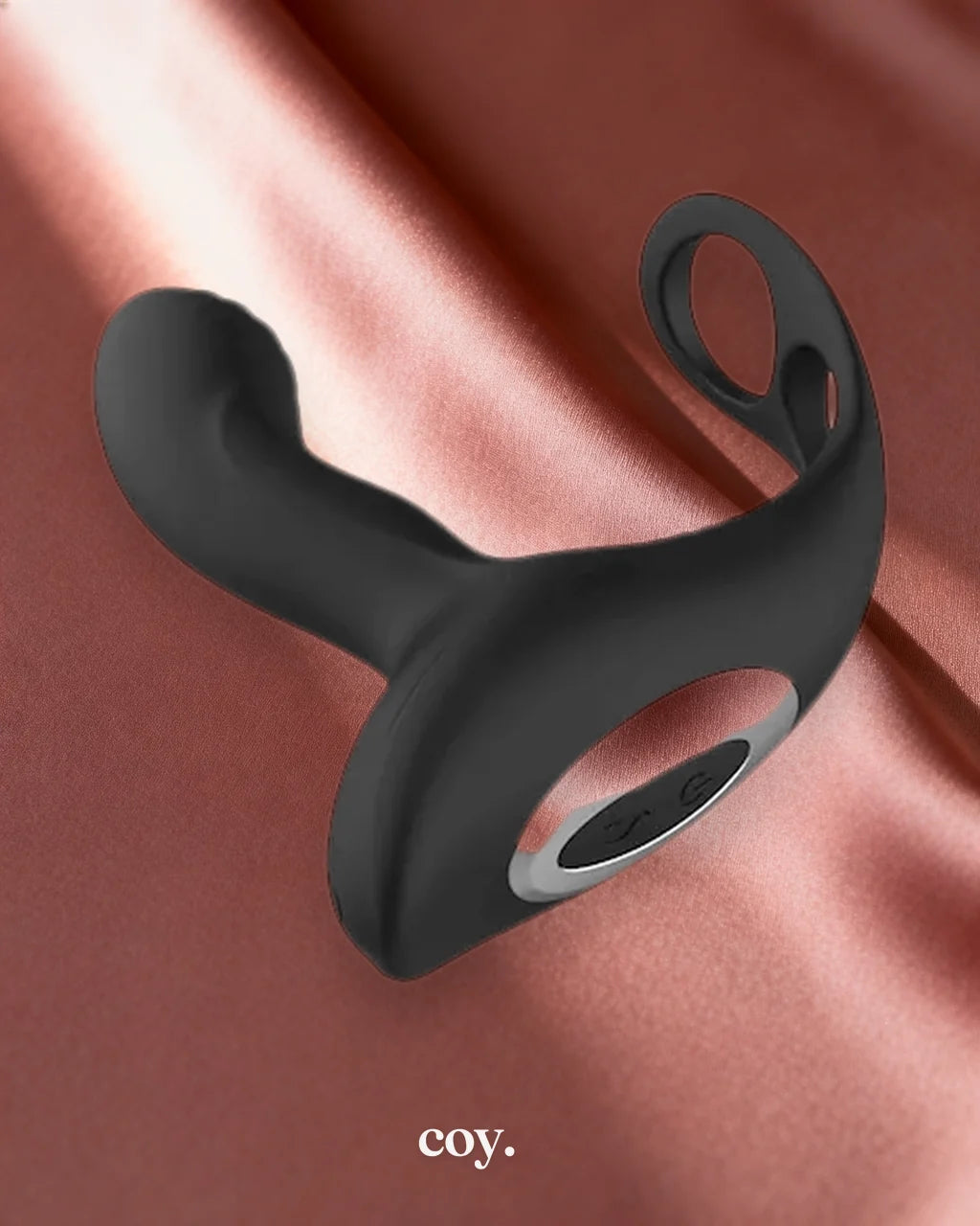 Shaki Share Satisfaction Carte P-Spot Vibe 5.5 Inch — Black — Coy