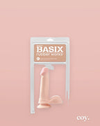 Basix 6 Inch Suction Cup Dildo — Coy