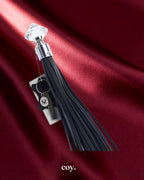 Bound X Diamond Handle Flogger — Coy