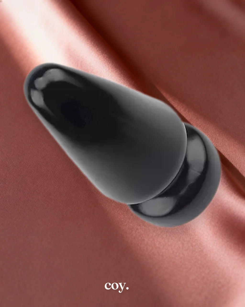Aeystheter Collection Anal Plug X-Large 7.2 Inch Huge Toy — Black — Coy