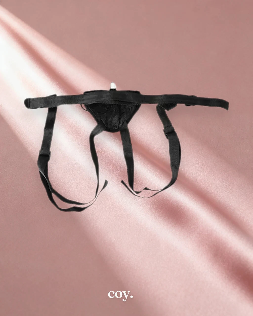 Vibrating Strap-On — Coy