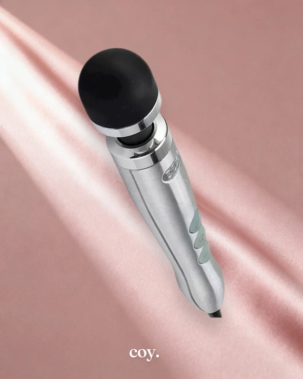 Doxy Number 3 Massager 11 Inch — Silver — Coy