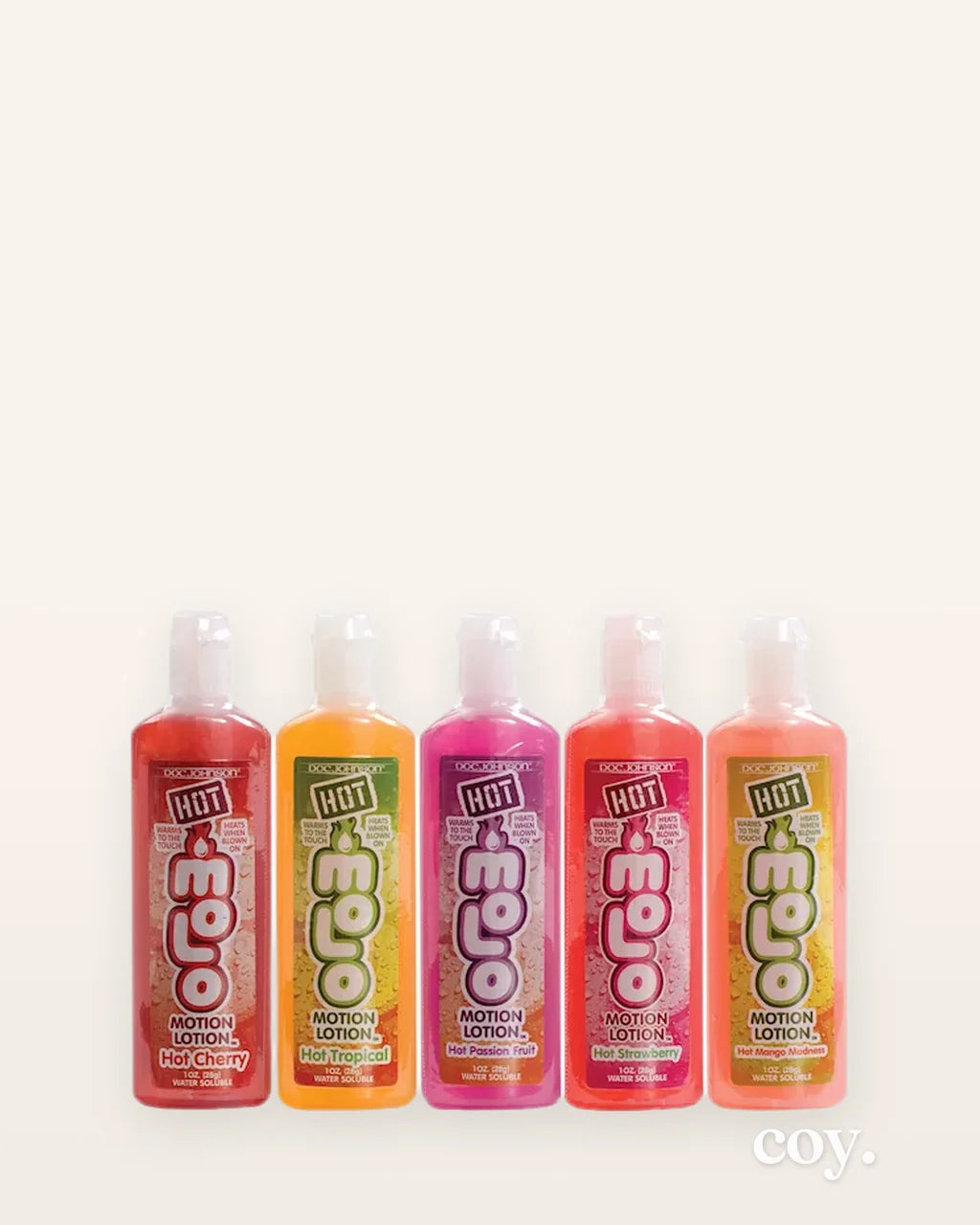 Hot Motion Lotion 5 Pack — Coy