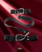 Sir Richards -Command Deluxe Cuff Set — Black — Coy
