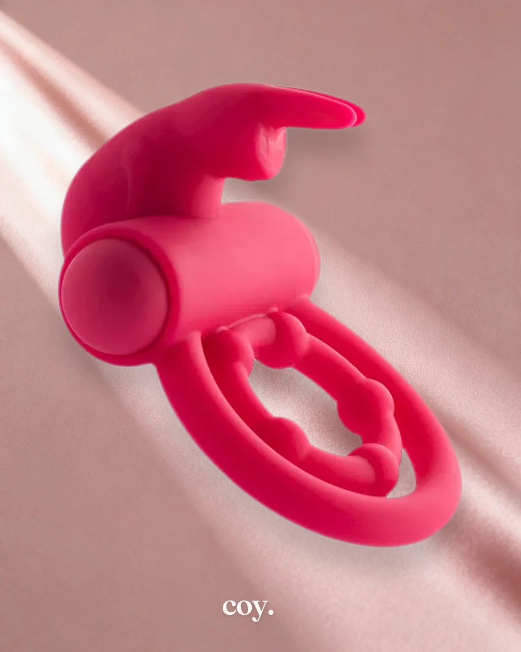 Share Satisfaction Vibrating Rabbit Ring — Coy