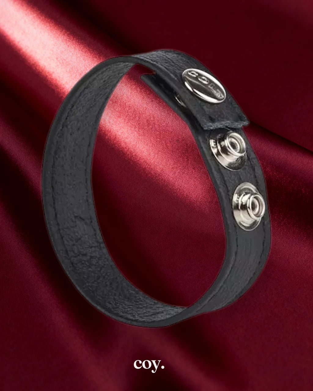 Colt Leather C/B Strap Adjustable 3-Snap — Coy