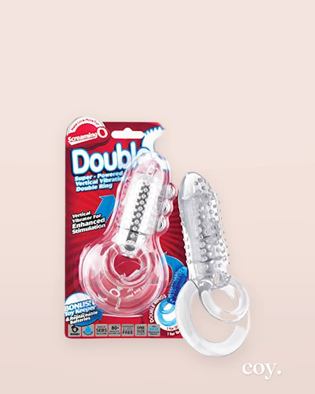 Doubleo 8 Vibrating Cock Ring — Coy